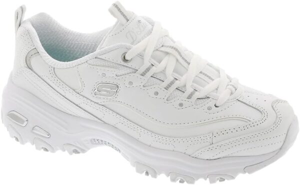 Skechers Women's D'Lites Fresh Start Memory Foam Lace-Up Sneaker
