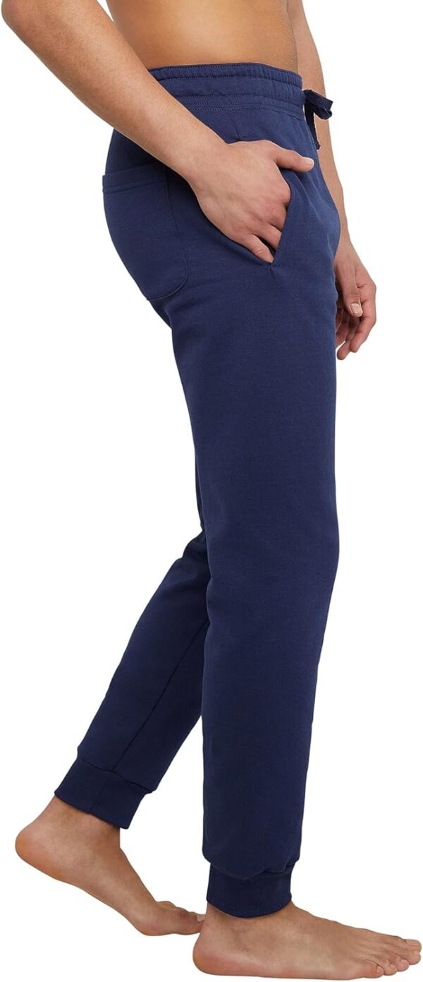 Hanes Men's Ecosmart Jogger Sweatpants, Men's Midweight Fleece Lounge Pants, 30.5