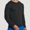Real Essentials 4 Pack: Men's Dry-Fit UV Moisture Wicking UPF 50+ SPF Sun Protective Fishing Hiking Active Long Sleeve Shirt