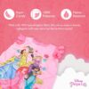 Disney Girls' 3-Pack Nightgowns, Soft & Cute Pajamas for Kids