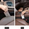 Car Seat Gap Filler 2 Pack, Universal Fit PU Leather Car Seat Gap Plug to Fill The Gap Between Seat and Console, Car Seat Crevice Blocker Stop Things from Dropping