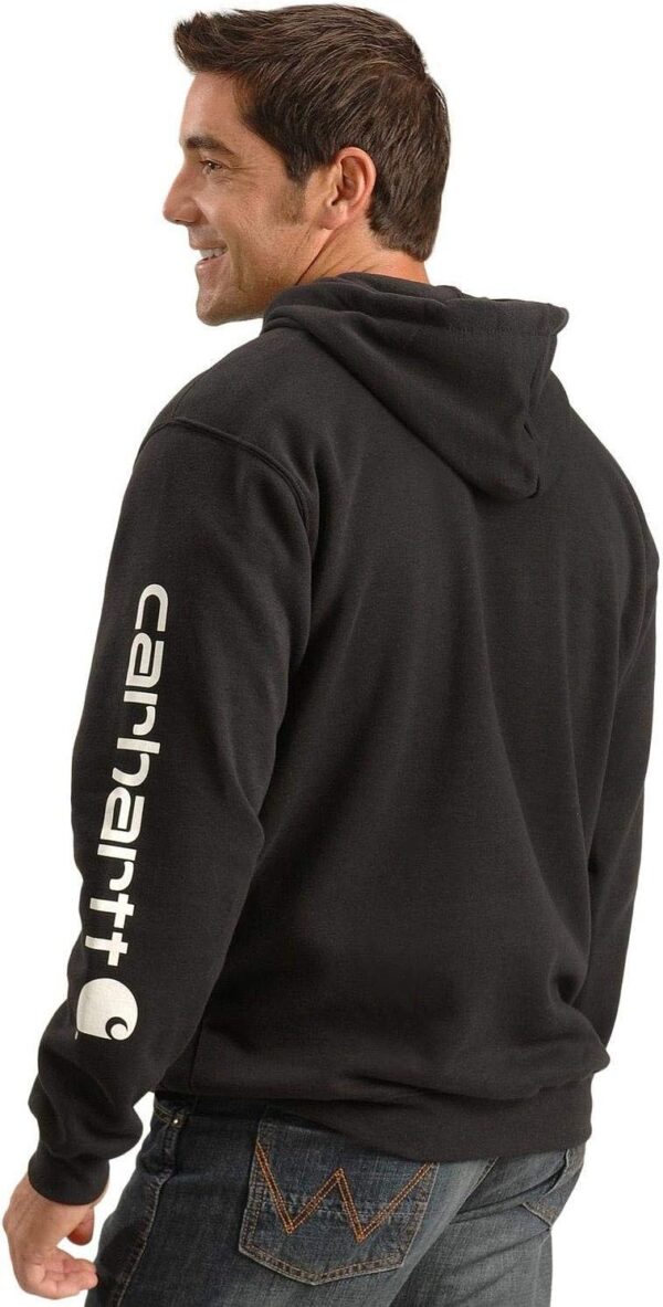 Carhartt Men's Loose Fit Midweight Logo Sleeve Graphic Sweatshirt