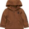 Carhartt Boys' Long-Sleeve Half-Zip Hooded Sweatshirt