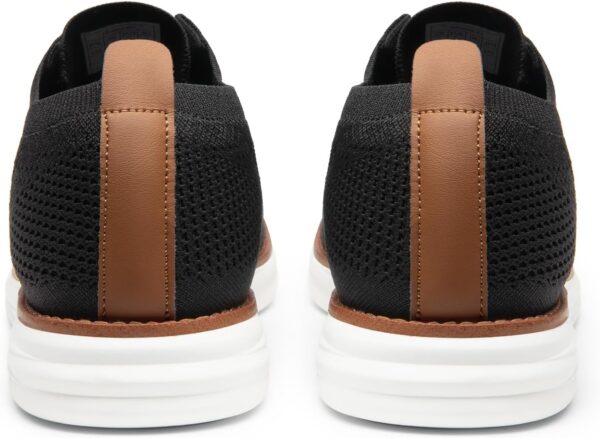 Bruno Marc Men's KnitFlex Breeze Mesh Sneakers Oxfords Lace-Up Lightweight Casual Walking Shoes