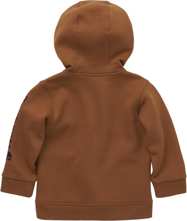 Carhartt Boys' Long-Sleeve Half-Zip Hooded Sweatshirt