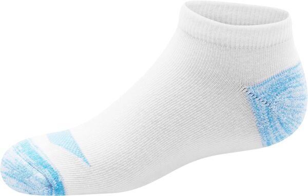 Hanes Girls' Cool Comfort Ankle, 12-Pair Pack Fashion Liner Socks
