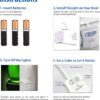 ToiLight The Original Toilet Bowl Night Light. Fun & Useful Bathroom Motion Sensor Tech Gadget. Funny Novelty Birthday Gift Idea. Stocking Stuffer for Him Her Guys Men Mom Brother