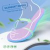 DREAM PAIRS Girls Slip-On Sneakers Kids Sparkle Pop Lightweight Jelly Sole Walking Shoes