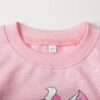 Little Girls Outfits 2 Piece Toddler Long Sleeve Sweatshirt Leggings Pants Fall Winter Clothing Set 2-10 Years