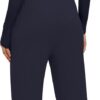 Darong Women's 2 Piece Sets Fall Outfits Long Sleeve Wide Leg Tracksuits Casual Lounge Set Matching Sets