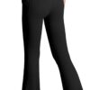 JOCMIC Girls Flare Leggings Kids Bell Bottom Cross High Waisted Dance Yoga Flared Pants