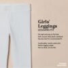 Amazon Essentials Girls and Toddlers' Leggings, Multipacks