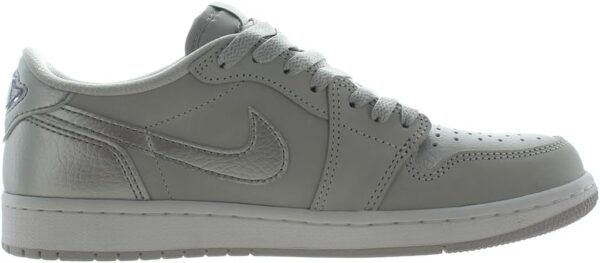 Air Jordan 1 Retro Low OG Mens' Shoes Neutral Grey/Metallic Silver (CZ0790 002)