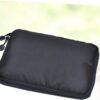 Angoily Waterproof Travel Digital Pouch USB Cable Storage Bag & Electronics Organizer Case for Gadgets Black