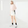 hash bubbie White Sneakers for Women Women's White Shoes PU Leather Tennis Shoes Slip on Shoes for Walking