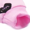 DDSOL Little Girls Valentines Day Outfit Heart Print Sweatshirt Top Long Pantskirts 2pcs Baby Pant Set for Toddlers Kids