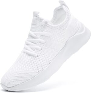 WYGRQBN Women's Walking Shoes Lightweight Tennis Fashion Sneakers Sports Workout Gym Shoes for Running