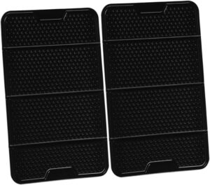 2pcs Non Slip Dashboard Pad Holder for Car Skid Mat for Electronic Gadgets and Accessories Keeps Your Items Secure on The Dash
