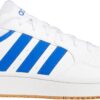 adidas Men's Hoops 3.0 Basketball Shoe, White/Team Royal Blue/Gum