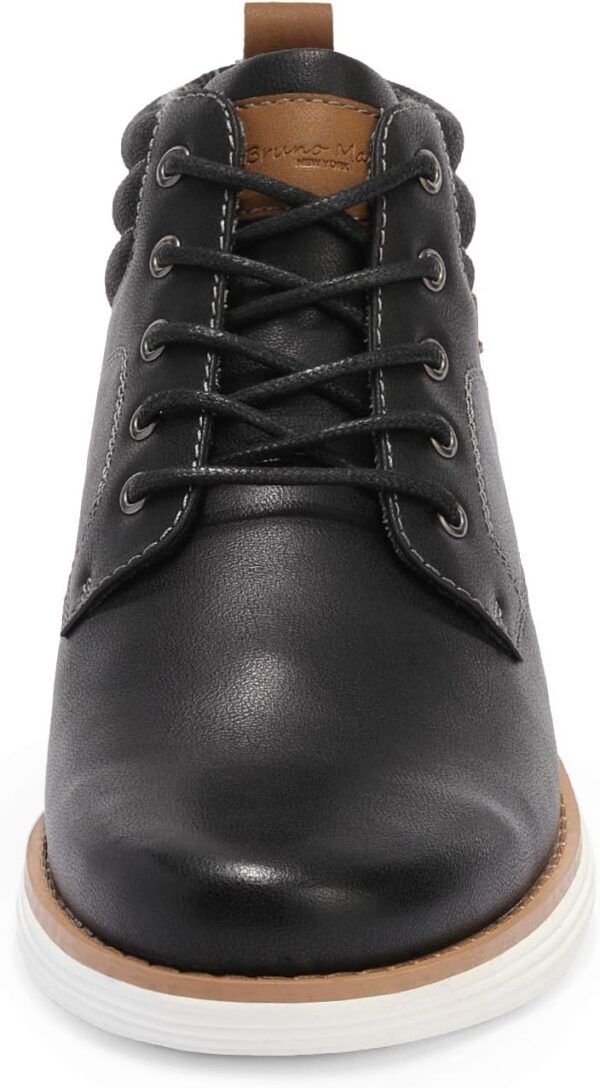 Bruno Marc Men's Mid Top Chukka Sneaker Lace Up Dress Boot