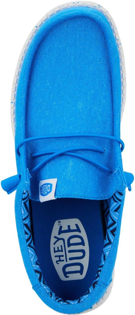 Hey Dude Wally Stretch Canvas | Men's Shoes | Men Slip-on Loafers | Comfortable & Lightweight