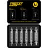 Gifts for Men,Damaged Screw Extractor Set-Valentines Day Gifts for Him,Mens Gifts,Husband,Stripped Screws Nuts & Bolts Drill Bit Tools for Easy Removal of Rusty Broken Hardware Gifts