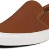 Men's Sneakers Classic Low Top Slip On Shoes Wide Canvas Skate Loafers Sneakers with Soft Insole Causal Dress Shoes for Men Comfortable Walking Shoes Slip on Sneakers for Men
