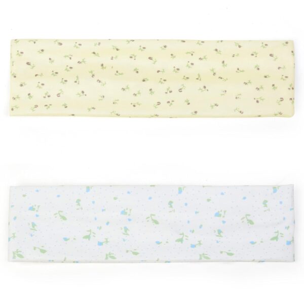 TERSE Fashion Women's Headbands for Short Hair Non Slip Elastic Floral Hairbands, Soft Fabric 2 Inches Thick Stripe Head Bands for Girls, Valentine's Day Heart Headbands