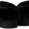 The Children's Place Girls' Indoor/Outdoor Comfy Slip-On Platform Shoe, Faux Fur Lined