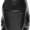 DREAM PAIRS Women's Low Chunky Block Heels Pumps Comfortable Slip-on Heeled Loafers Dress Work Shoes for Office Business