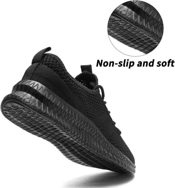 FUJEAK Womens Running Shoes Casual Slip on Walking Shoes Gym Workout Shoes Fashion Sneakers Non Slip Athletic Tennis Sports Shoes