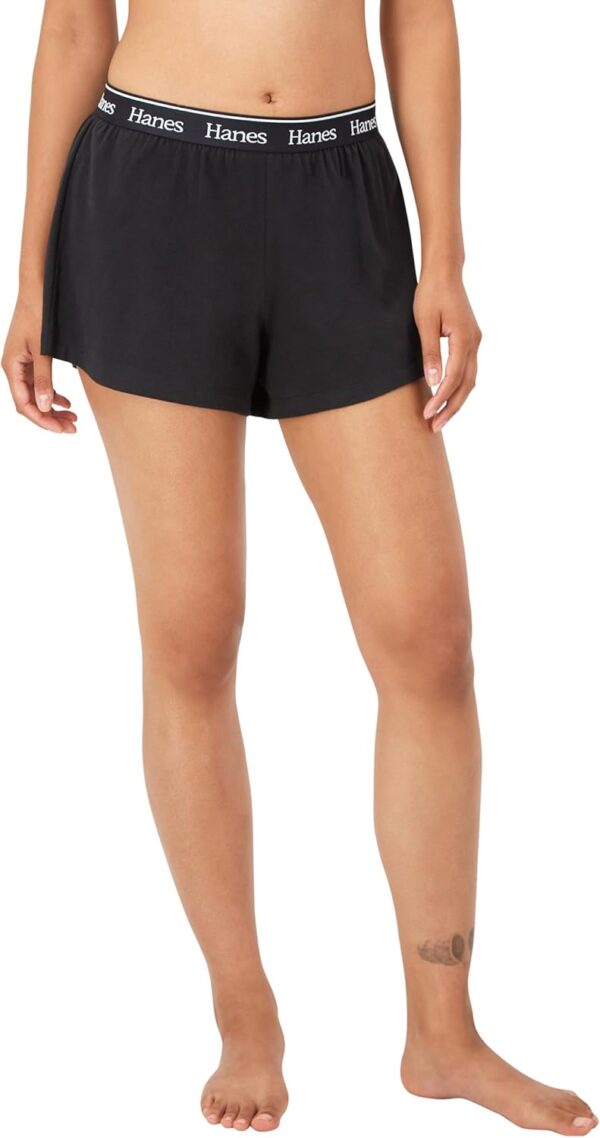 Hanes Women's Originals Comfywear Sleep Shorts (2 Pack)