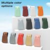 Sotfamily Sunglass Holder for Car Visor, Suede Cloth Magnetic Sunglass Organizer for Car Accessories, 2 Packs, Black