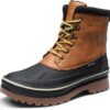 Bruno Marc Men's Insulated Waterproof Snow Boots Warm Fur Lined Outdoor Winter Boot