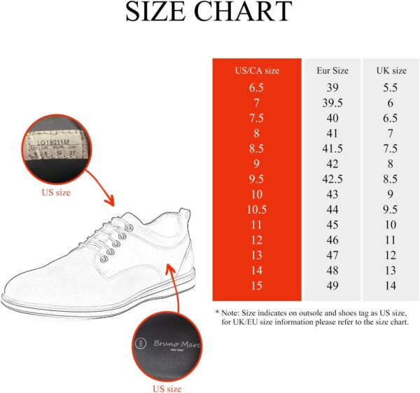 Bruno Marc Men's Dress Shoes Casual Business Oxford