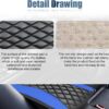 Car Center Console Cover, Universal Leather Waterproof Armrest Seat Box Cover Protector, Comfortable Car Decor Accessories Fit for Most Cars, Vehicles, SUVs -Blue