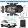 Window Shades for Subaru Forester 2014-2018 Accessories Car Side Full Windows Windshield Sun Shade Sun UV Rays & Privacy Protection for Camping,Napping,and Relaxing 8PCS