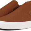 Men's Sneakers Classic Low Top Slip On Shoes Wide Canvas Skate Loafers Sneakers with Soft Insole Causal Dress Shoes for Men Comfortable Walking Shoes Slip on Sneakers for Men