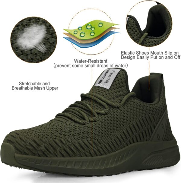 Feethit Women Tennis Running Shoes Walking Shoes Lightweight Casual Sneakers for Travel Gym Work Woman Waitress Nurse