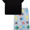 WWE Boys' 2-Piece Loose-fit Pajama Set
