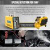 Smoke Machine Automotive Leak Detector,Evap Vacuum Smoke Diagnostic Tester,Pipeline Fuel Leakage Detector Compatible with 12V Vehicles