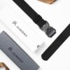 JUKMO Tactical Belt, Military Hiking Rigger 1.5" Nylon Web Work Belt with Heavy Duty Quick Release Buckle