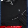 Spyder Men's Thermal Underwear Set - 2 Piece Brushed Back Fleece Lined Long Johns Base Layer Set for Men (Sizes: S-XL)