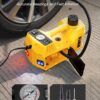‎TaskStar Electric Car Jack Kit,5 Ton 12V Car Jack Hydraulic with Electric Impact Wrench and Tire Inflator Pump,Portable Car Jack Kit for SUV MPV Sedan Truck Change Tires Garage Repair