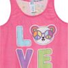 The Children's Place Girls' Sleeveless Tank Top and Short 2 Piece Pajama Set