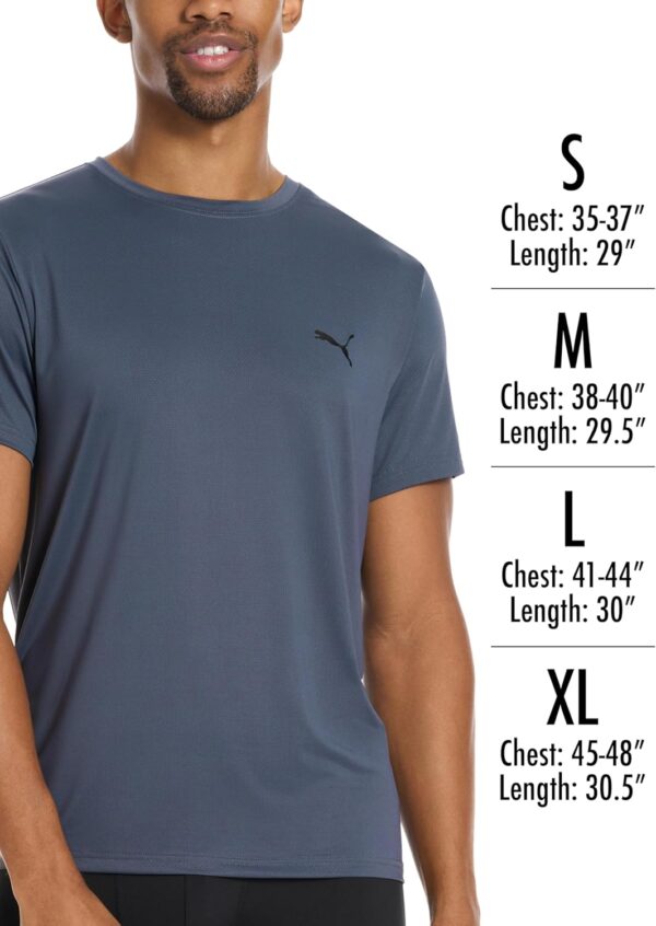 PUMA Men's 360 Cool Mesh Crew Neck Tee Shirt