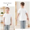 5 Pack Boys Shirts Short Sleeve Shirts for Boys Cotton T-Shirts Kids Toddler Tshirts Tees Clothes Summer Tops