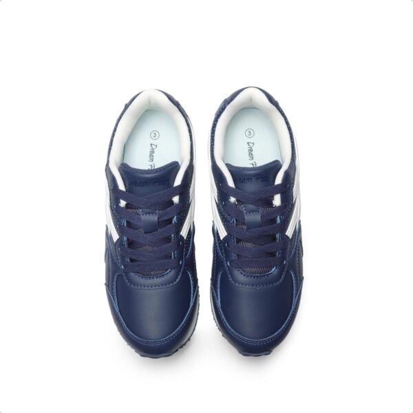 DREAM PAIRS Girls Sneakers Lace-up Tennis Running Casual LilLegends Lightweight Classic Walking Shoes for Little/Big Kid
