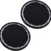 Car Cup Holder Coasters, Bling Cup Holder Insert Coaster Car Interior Accessories-2.75 inch Silicone Anti Slip Crystal Rhinestone Car Coaster-Universal (Pack of 2)