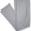 Hanes Essentials Sweatpants, Men’s Cotton Jersey Pants with Pockets, 33”
